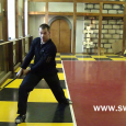 Упражнения с шагами для одиночных диагональных ударов в верхний уровень. Синхронизация шагов и ударов.